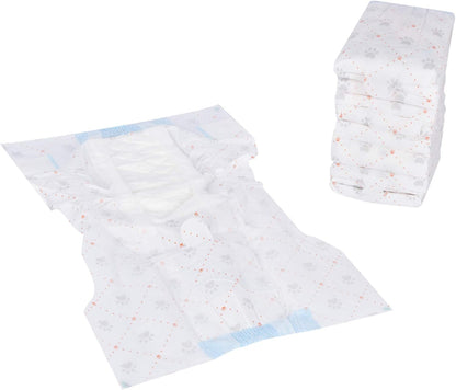Arm & Hammer Ultra-Absorbent Dog Diapers – 12 Pack Disposable Wraps with Leak-Proof Fit & Wetness Indicator for Male & Female Pets